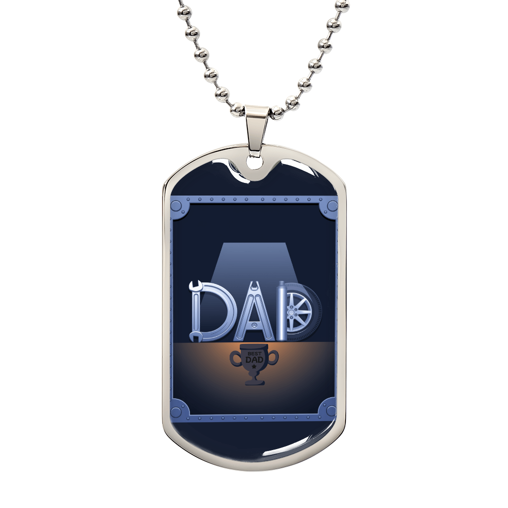 Father gift retirement custom personalized necklace fine jewelry