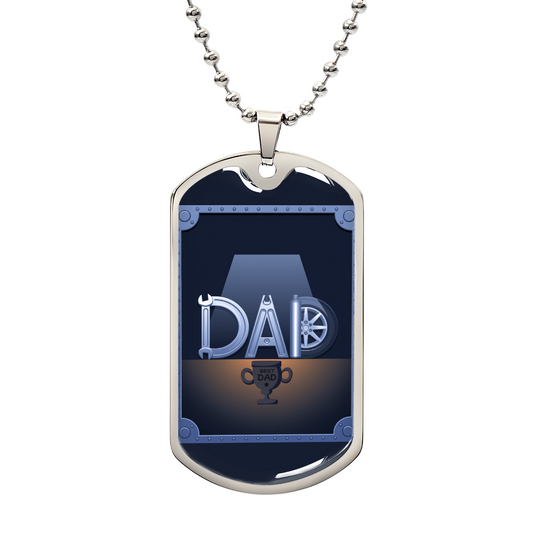 Father gift retirement custom personalized necklace fine jewelry