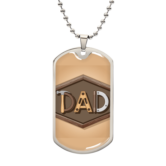 Father gift retirement personalized custom necklace fine jewelry