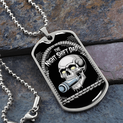 Father gift retirement personalized custom necklace fine jewelry