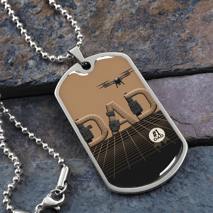 Father gift retirement custom personalized necklace fine jewelry