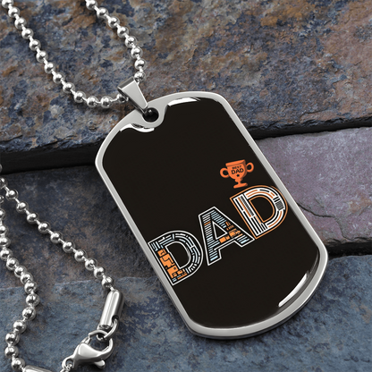 Father gift retirement personalized custom necklace fine jewelry