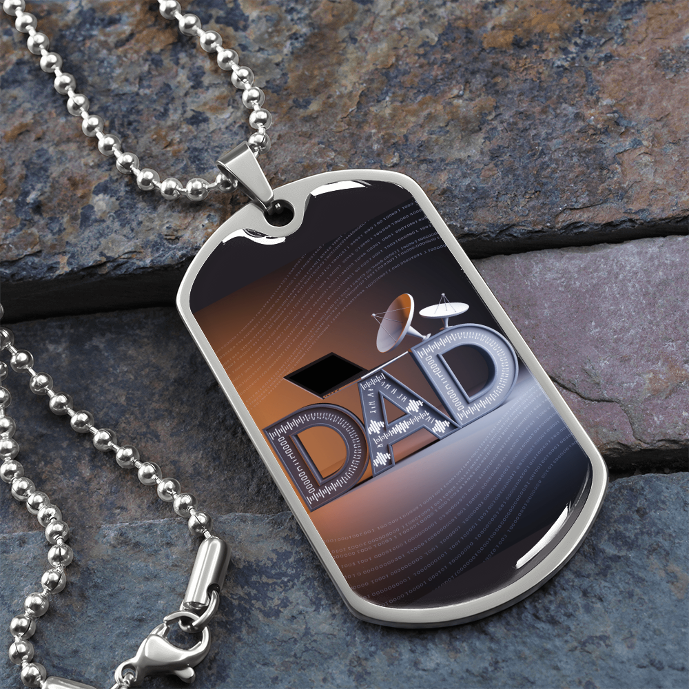Father gift retirement custom personalized necklace fine jewelry