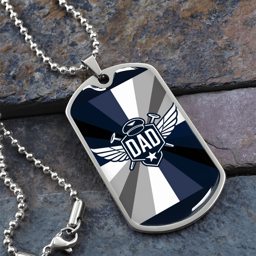 Father gift retirement personalized custom necklace fine jewelry
