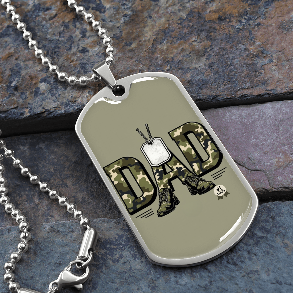 Father gift retirement personalized custom necklace fine jewelry