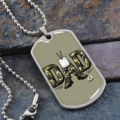 Father gift retirement personalized custom necklace fine jewelry