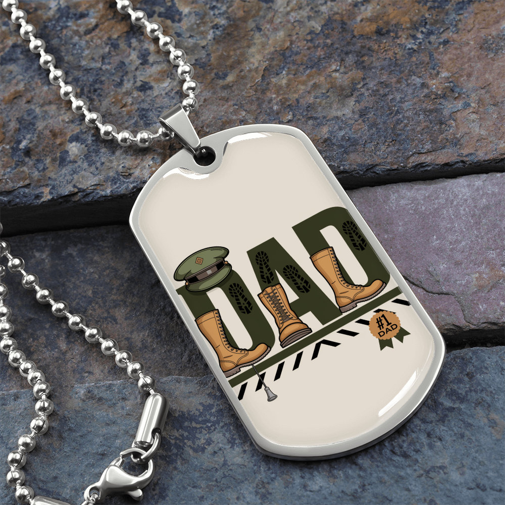 Father gift retirement personalized custom necklace fine jewelry