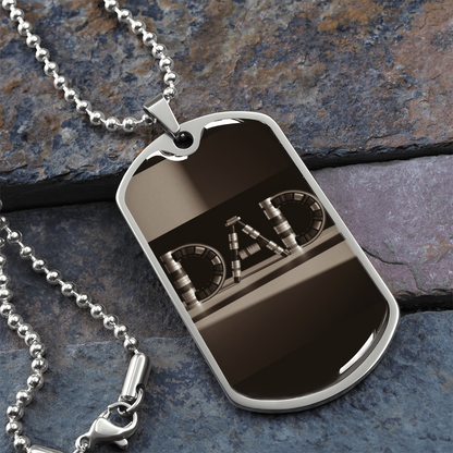 Father gift retirement personalized custom necklace fine jewelry