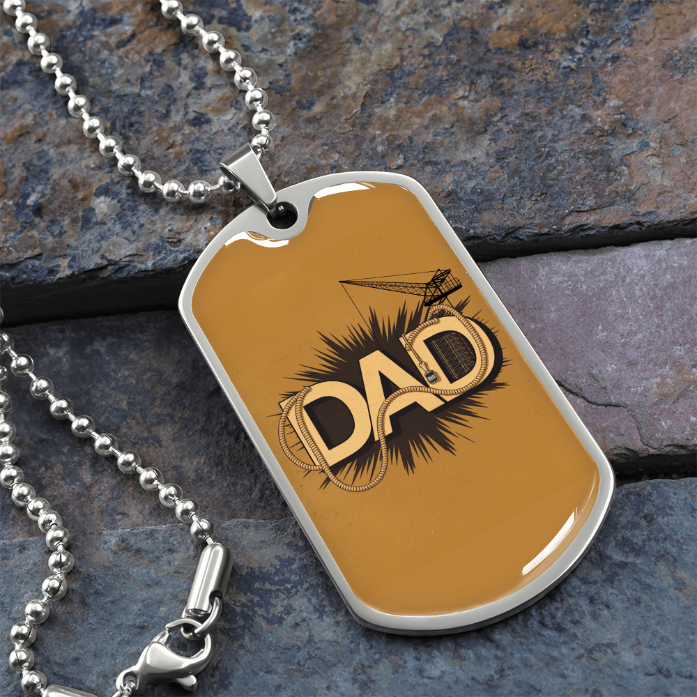 Dad gift retirement personalized coustum necklace