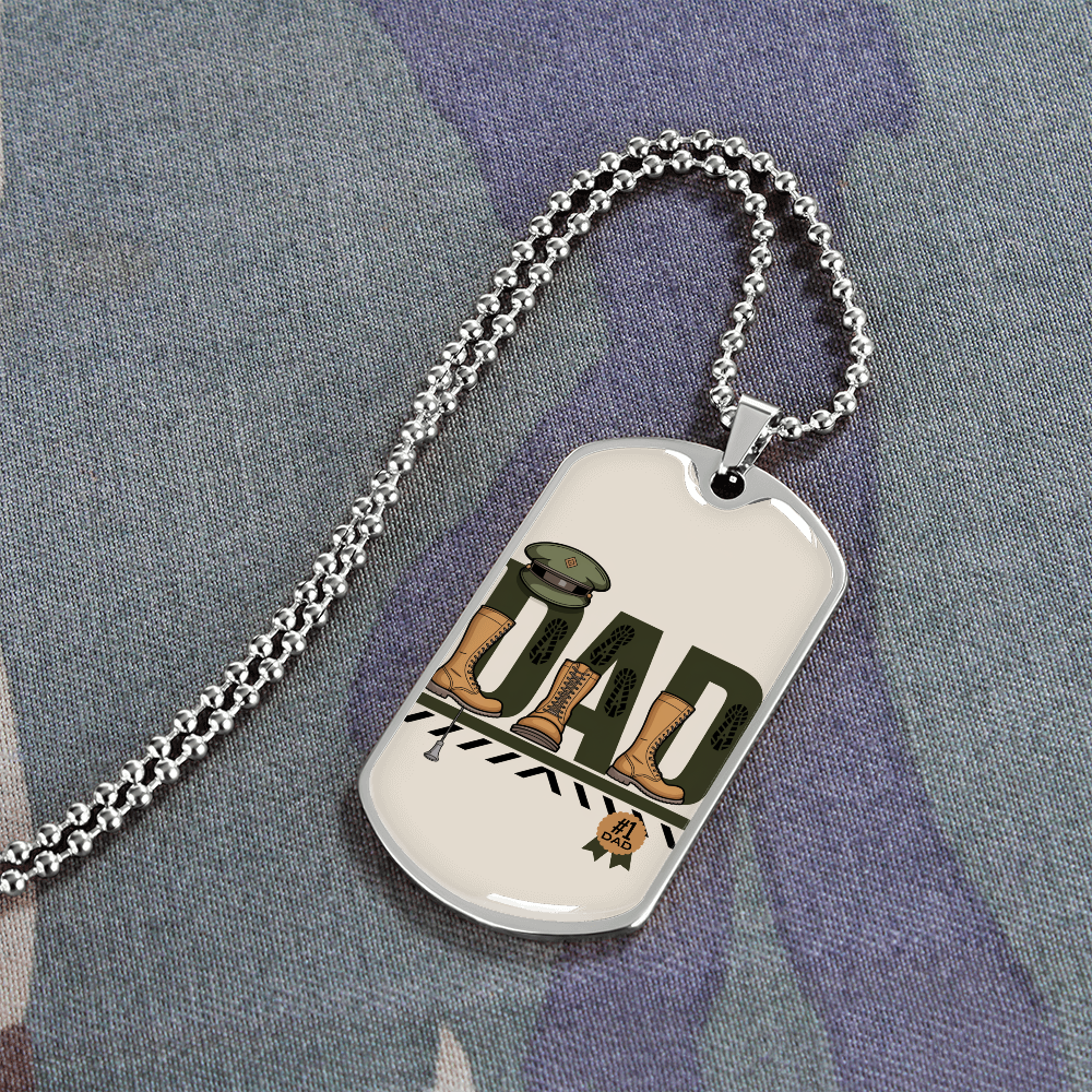 Father gift retirement personalized custom necklace fine jewelry