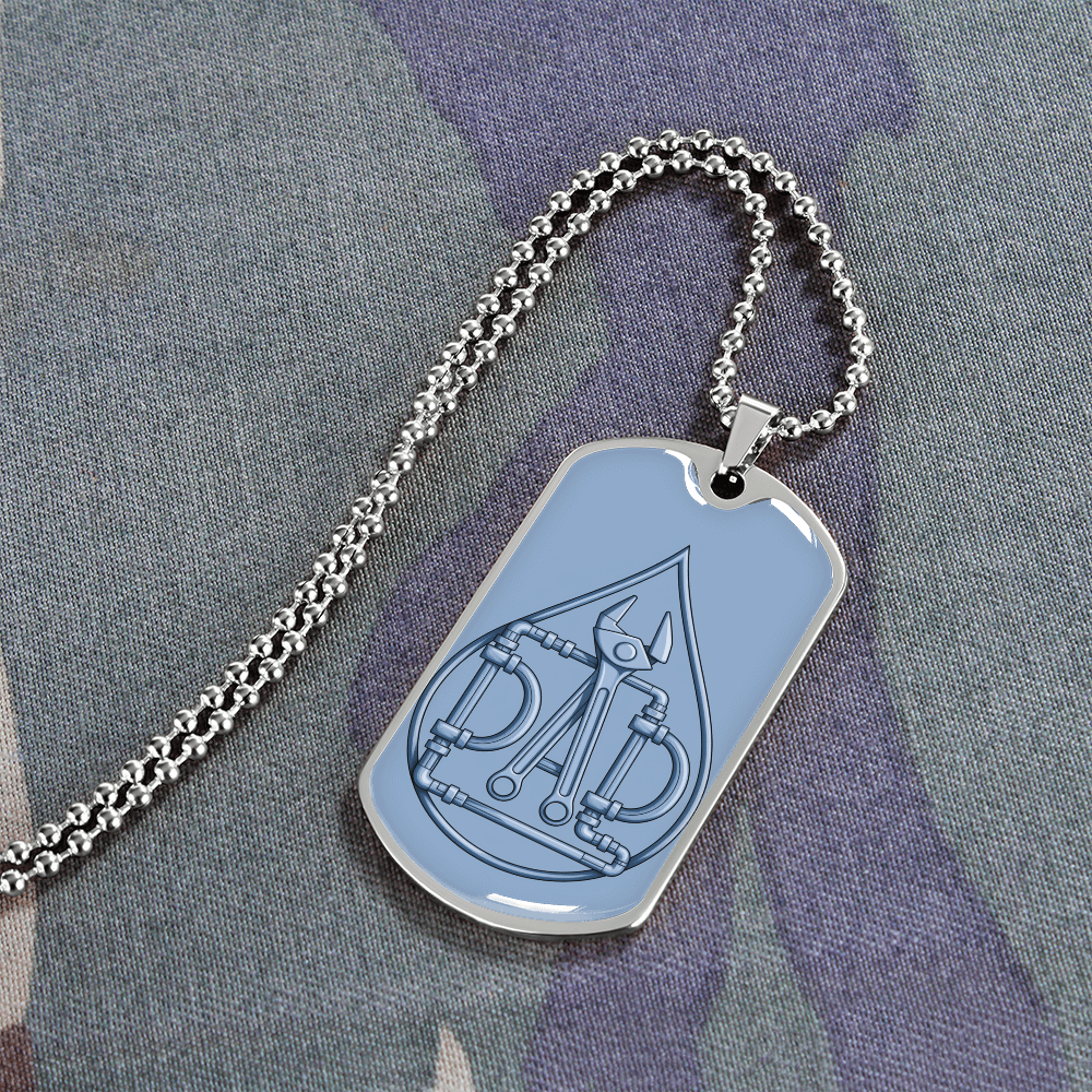 Father gift retirement personalized custom necklace fine jewelry