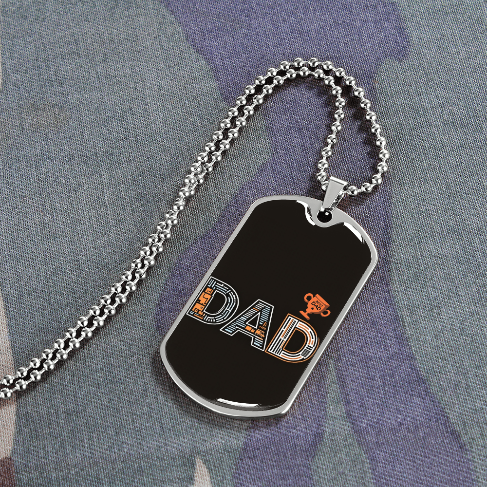 Father gift retirement personalized custom necklace fine jewelry
