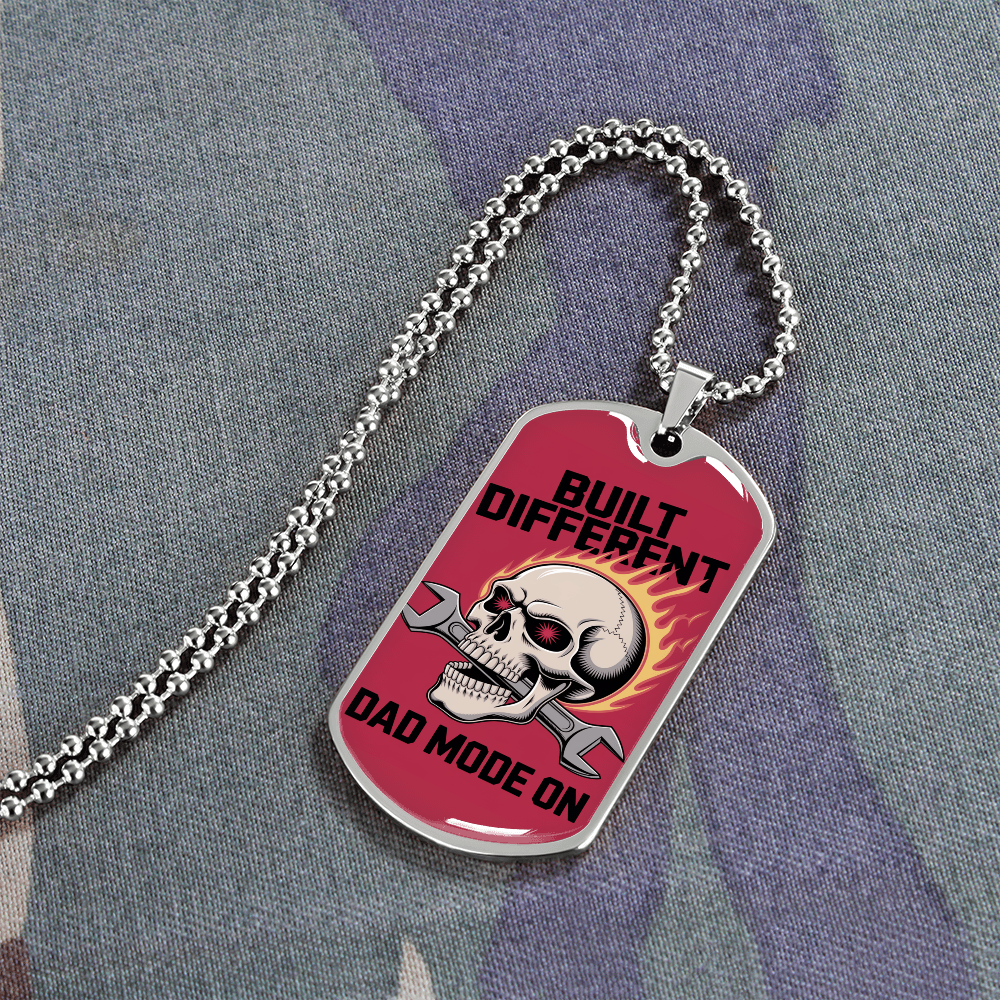 Father gift retirement personalized tag custom necklace fine jewelry