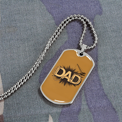 Dad gift retirement personalized coustum necklace