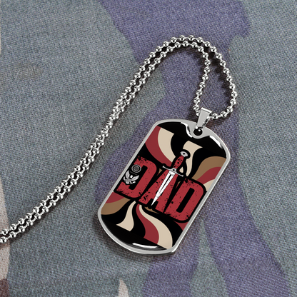 Father gift retirement personalized custom necklace fine jewelry