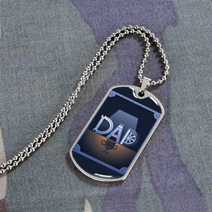 Father gift retirement custom personalized necklace fine jewelry