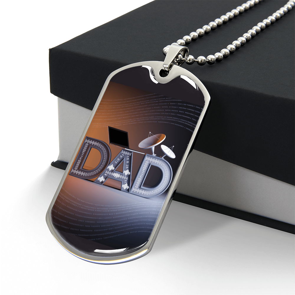 Father gift retirement custom personalized necklace fine jewelry