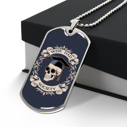 Father gift retirement personalized custom necklace fine jewelry