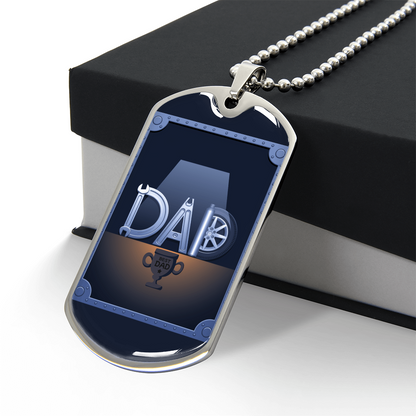 Father gift retirement custom personalized necklace fine jewelry