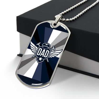 Father gift retirement personalized custom necklace fine jewelry