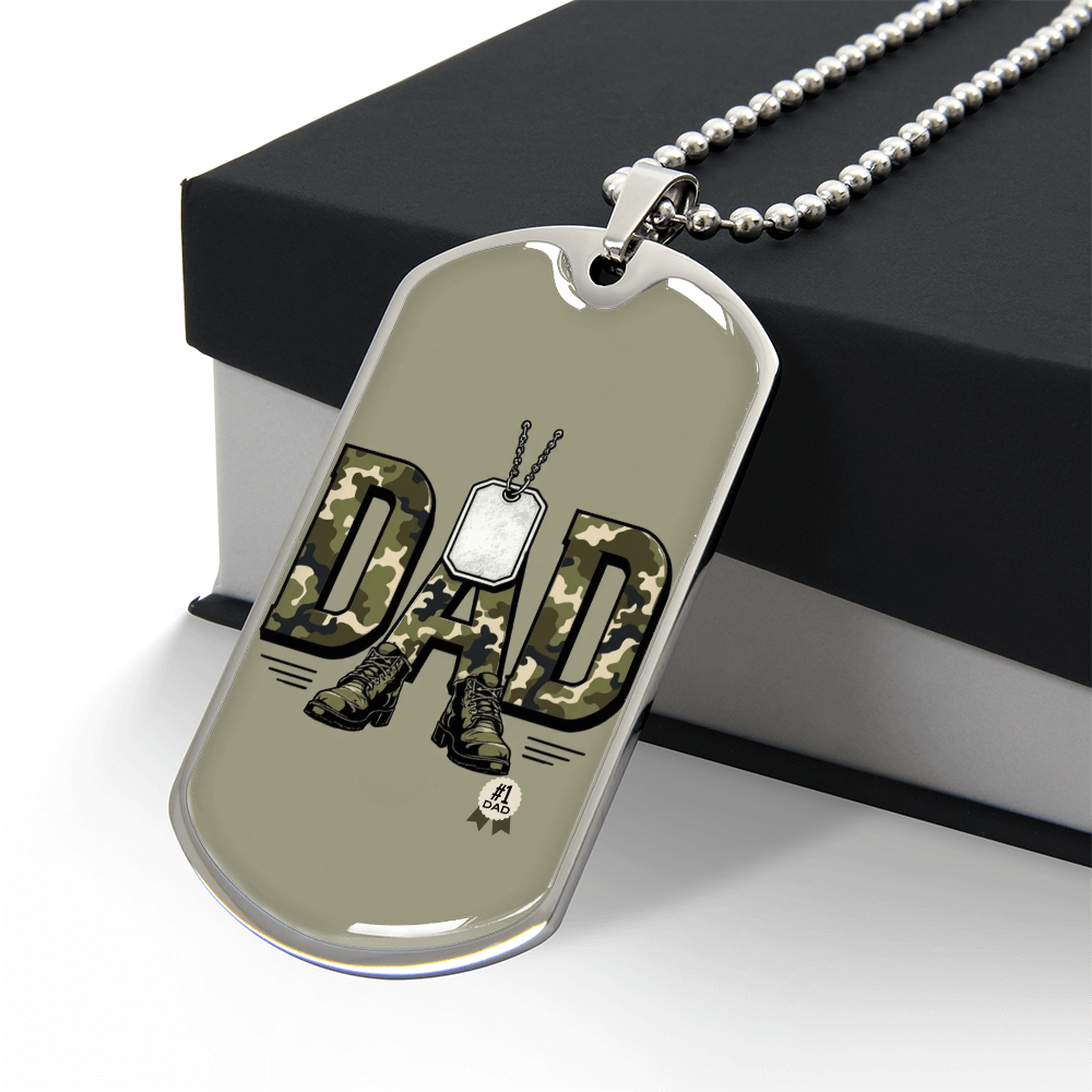 Father gift retirement personalized custom necklace fine jewelry