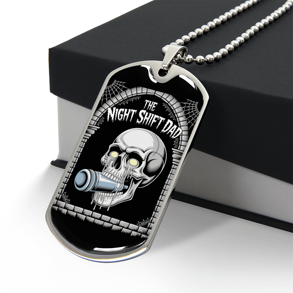 Father gift retirement personalized custom necklace fine jewelry