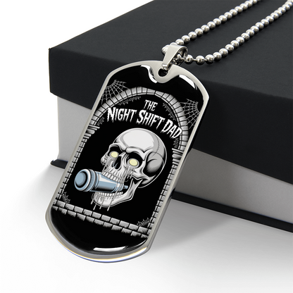 Father gift retirement personalized custom necklace fine jewelry