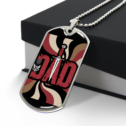 Father gift retirement personalized custom necklace fine jewelry
