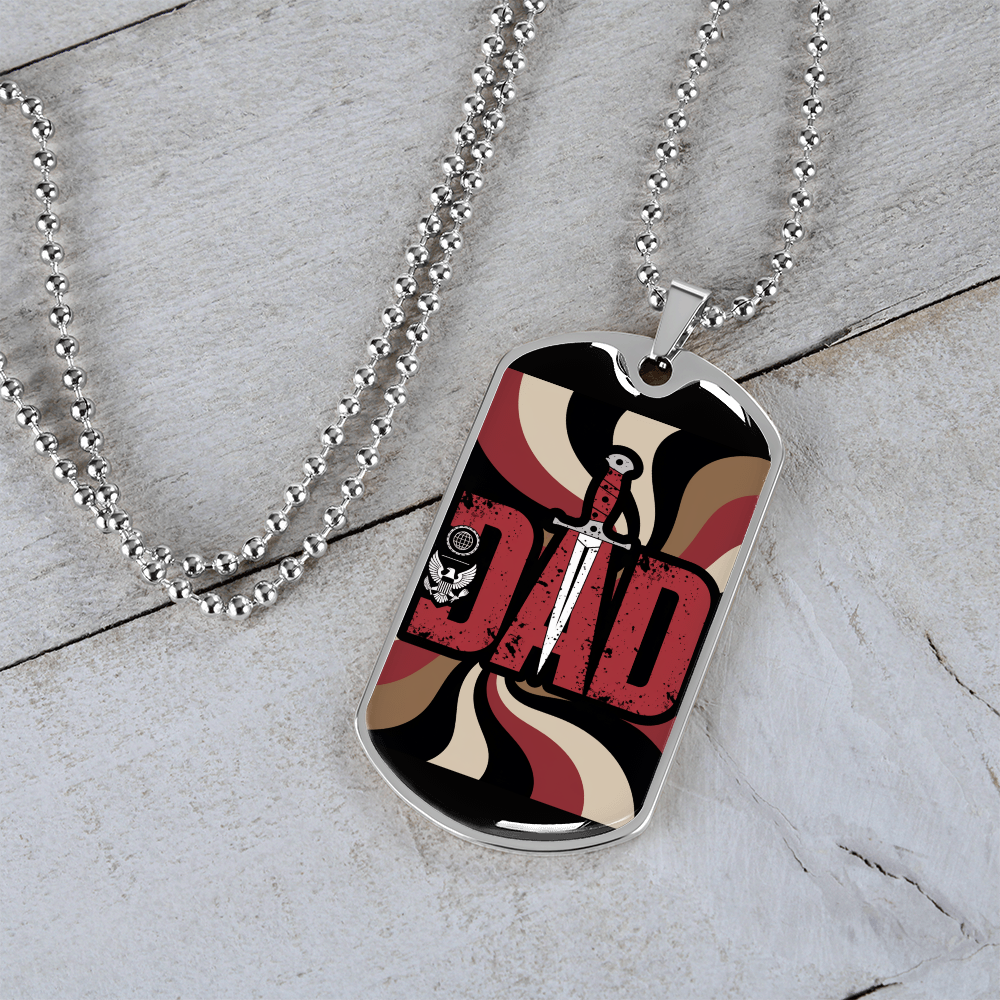 Father gift retirement personalized custom necklace fine jewelry