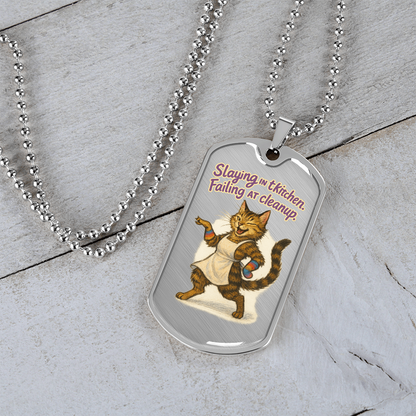 Pride Necklace Custom Name| Dog Tag Chain | Custom Dog Tag