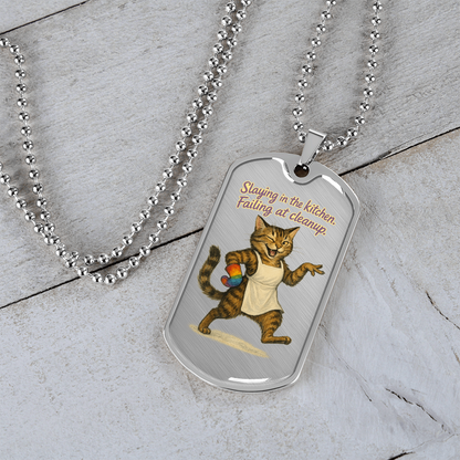 Pride Necklace Custom Name| Dog Tag Chain | Custom Dog Tag