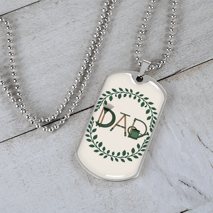 Father gif retirement personalized custom necklace fine jewelry