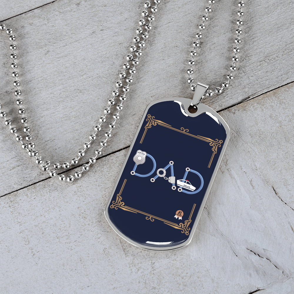 Father gift retirement personalized custom tag