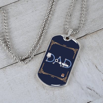 Father gift retirement personalized custom tag
