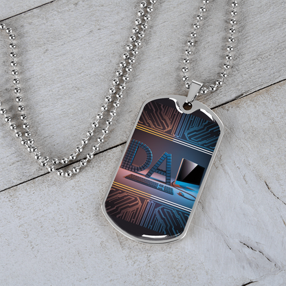 Father's Day Gift Custom Name Necklace | Personalized Necklace