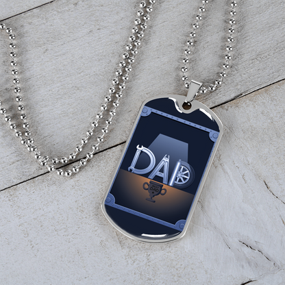 Father gift retirement custom personalized necklace fine jewelry