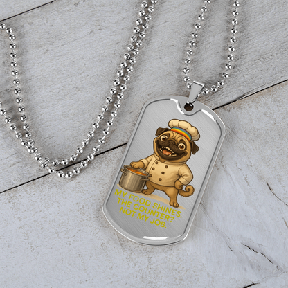 Pride Necklace Custom Name| Dog Tag Chain | Custom Dog Tag