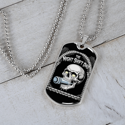 Father gift retirement personalized custom necklace fine jewelry