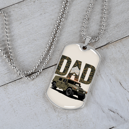 Father gift retirement custom personalized necklace fine jewelry