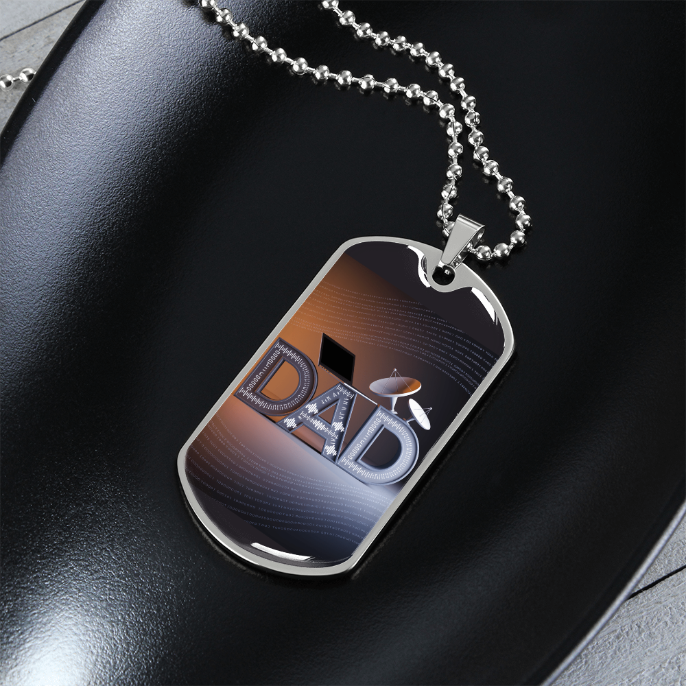 Father gift retirement custom personalized necklace fine jewelry