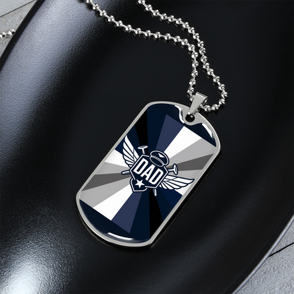 Father gift retirement personalized custom necklace fine jewelry