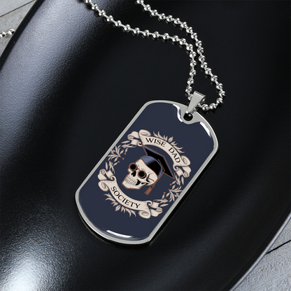 Father gift retirement personalized custom necklace fine jewelry
