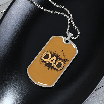 Dad gift retirement personalized coustum necklace