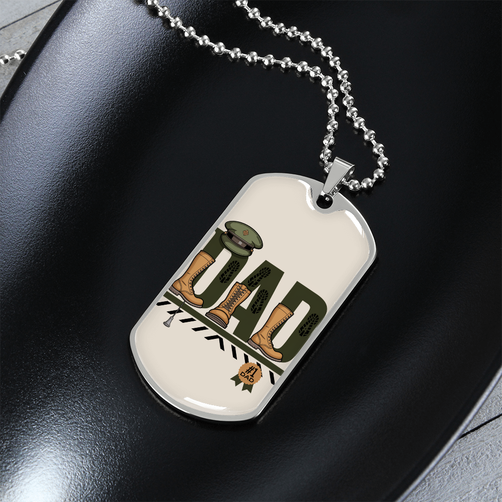 Father gift retirement personalized custom necklace fine jewelry