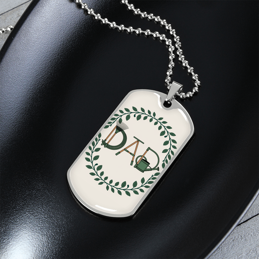 Father gif retirement personalized custom necklace fine jewelry