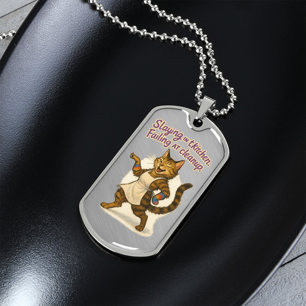 Pride Necklace Custom Name| Dog Tag Chain | Custom Dog Tag