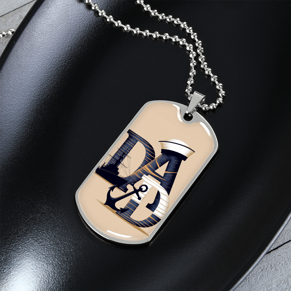 Father gift retirement personalized custom necklace fine jewelry