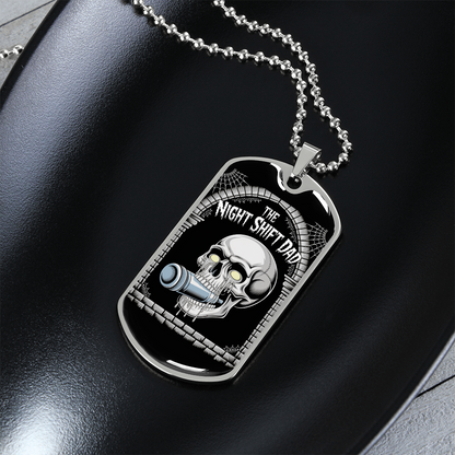 Father gift retirement personalized custom necklace fine jewelry