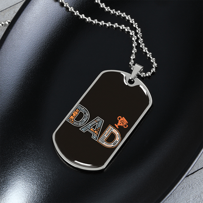 Father gift retirement personalized custom necklace fine jewelry