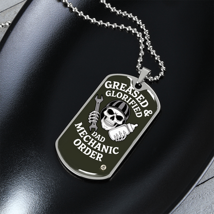 Father gift retirement custom personalized necklace fine jewelry